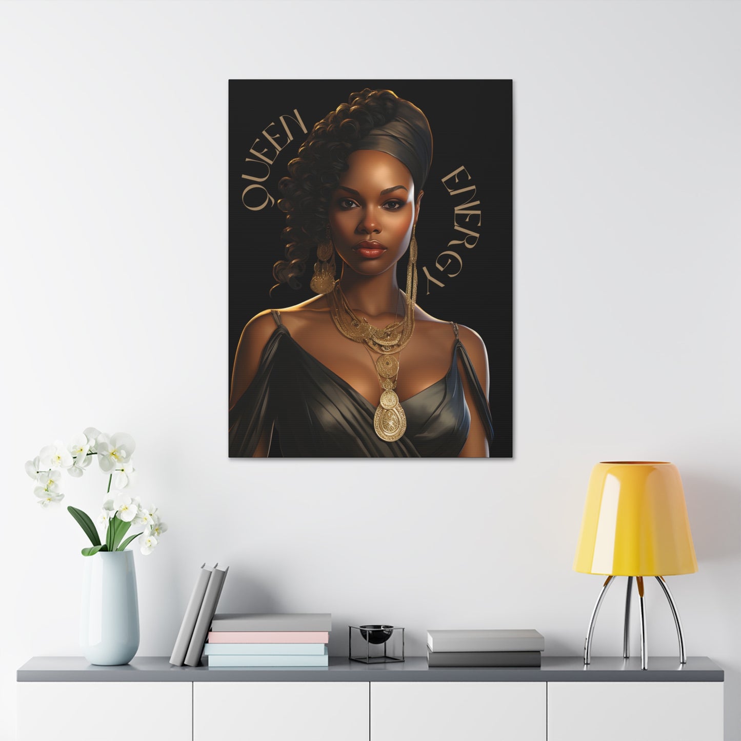 Queen Energy - Canvas Stretched, 1.5''