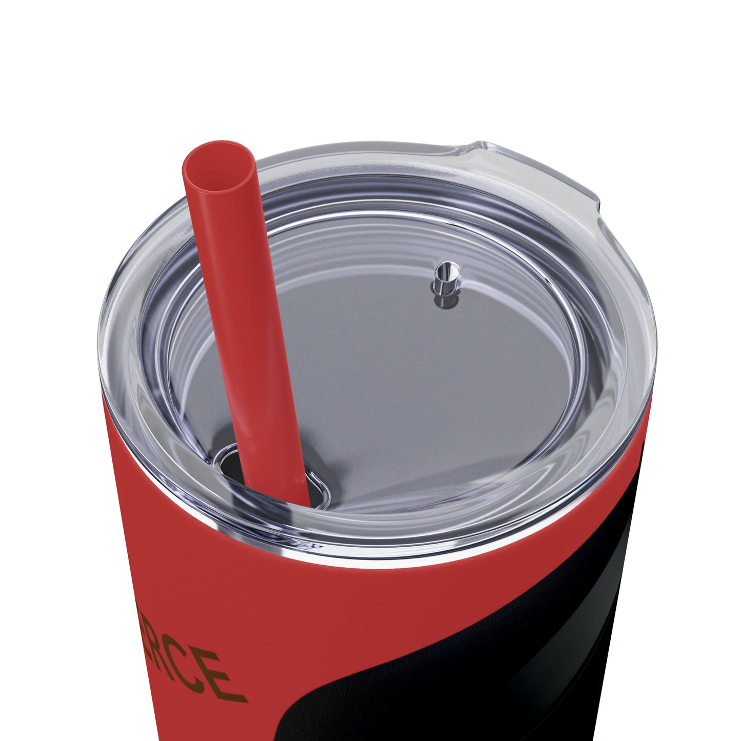 FIERCE - Skinny Tumbler with Straw, 20oz