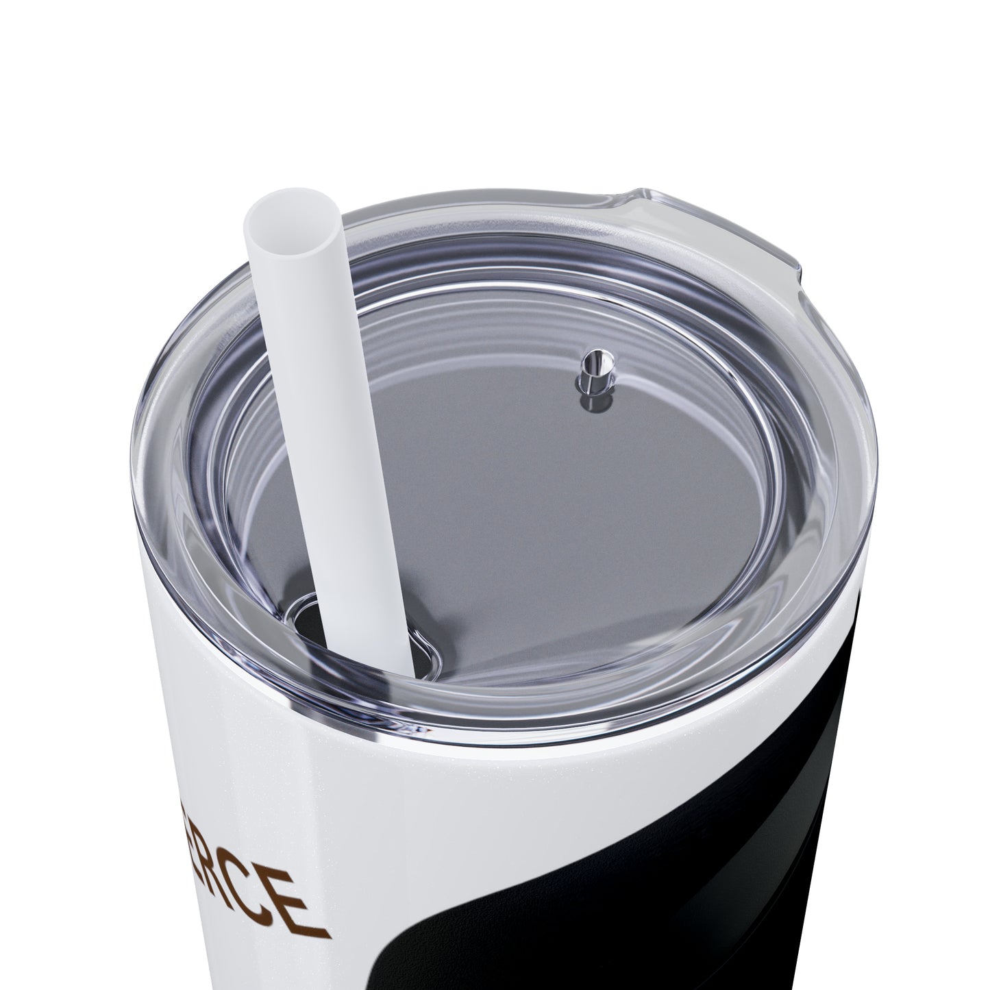 FIERCE - Skinny Tumbler with Straw, 20oz