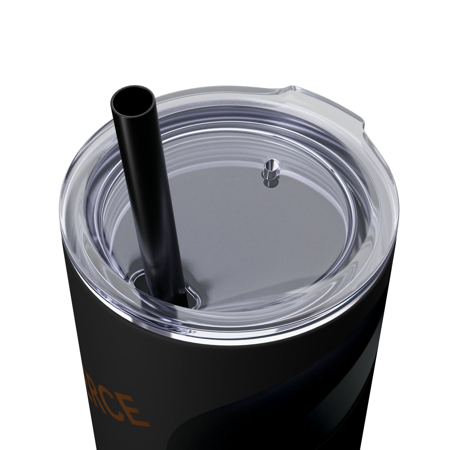 FIERCE - Skinny Tumbler with Straw, 20oz