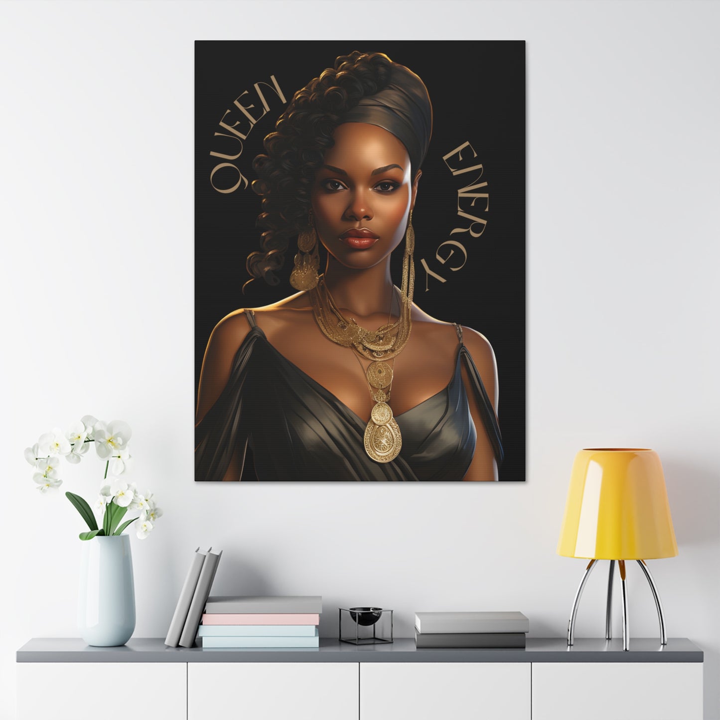 Queen Energy - Canvas Stretched, 1.5''