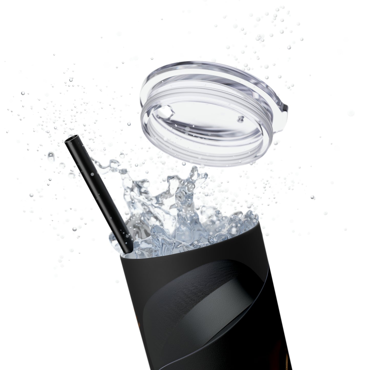 FIERCE - Skinny Tumbler with Straw, 20oz