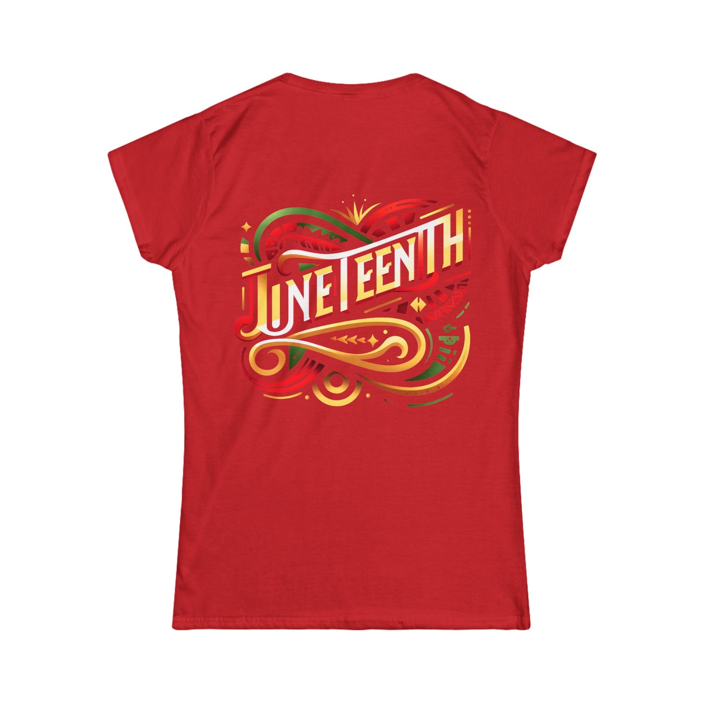 BOLD, BLACK AND BOUNDLESS- JUNETEENTH Women's Softstyle Tee