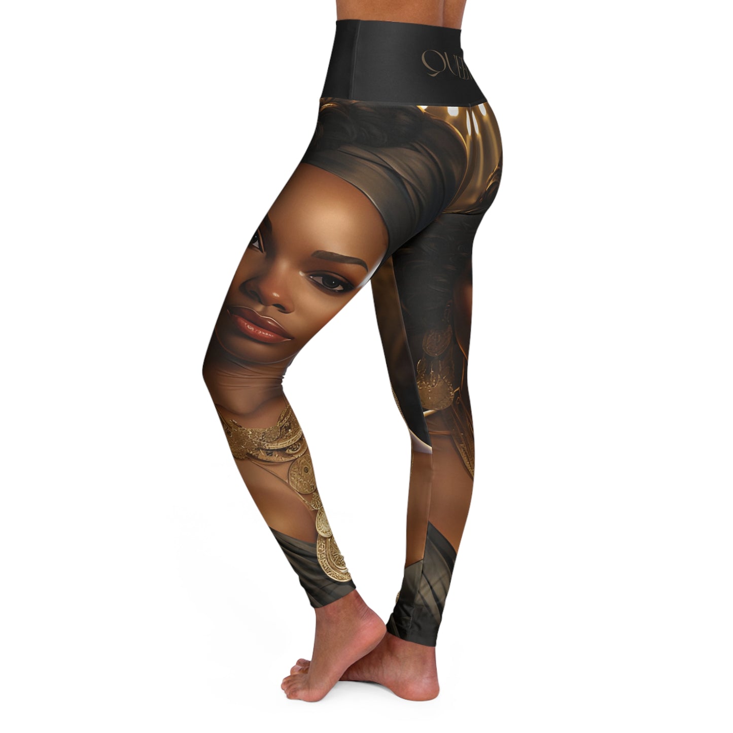 Queen High Waisted Yoga Leggings