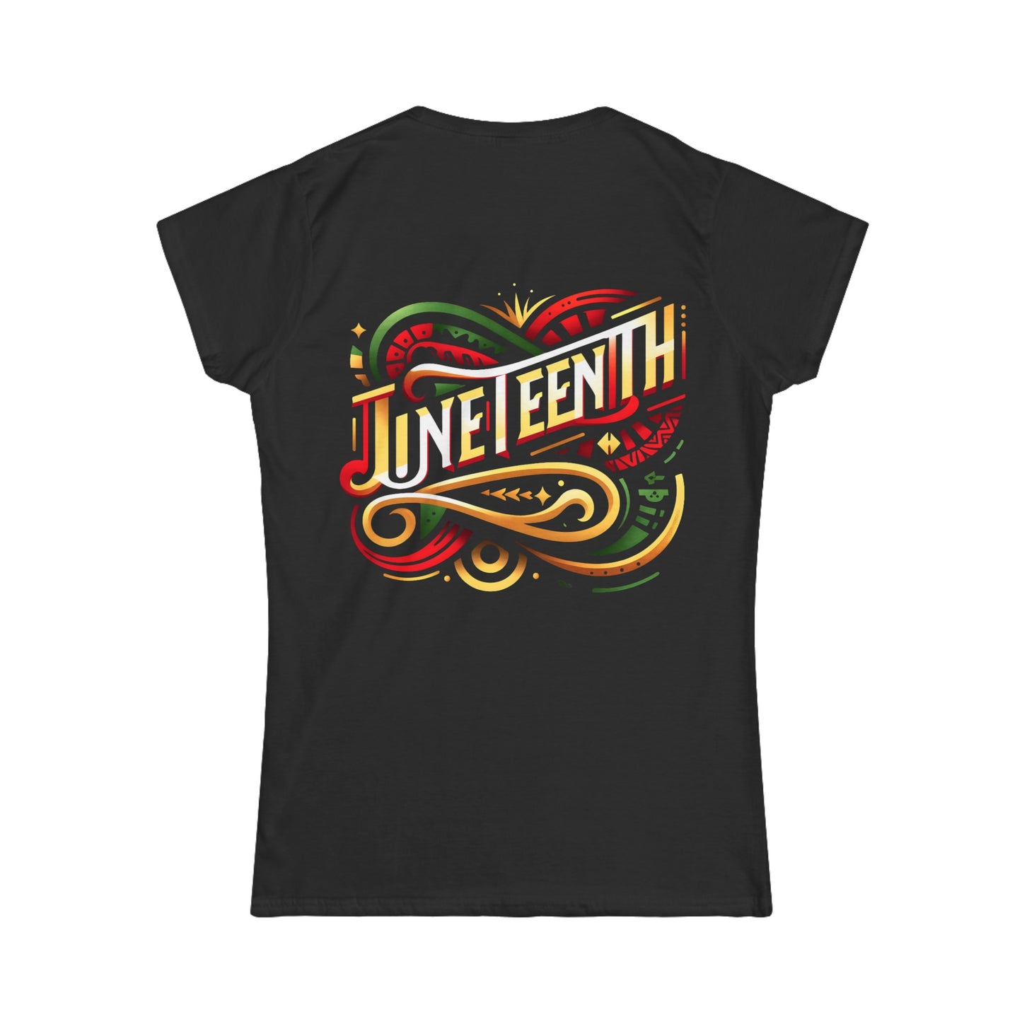 BOLD, BLACK AND BOUNDLESS- JUNETEENTH Women's Softstyle Tee